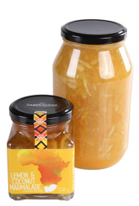 Lemon and Coconut Marmalade Large small